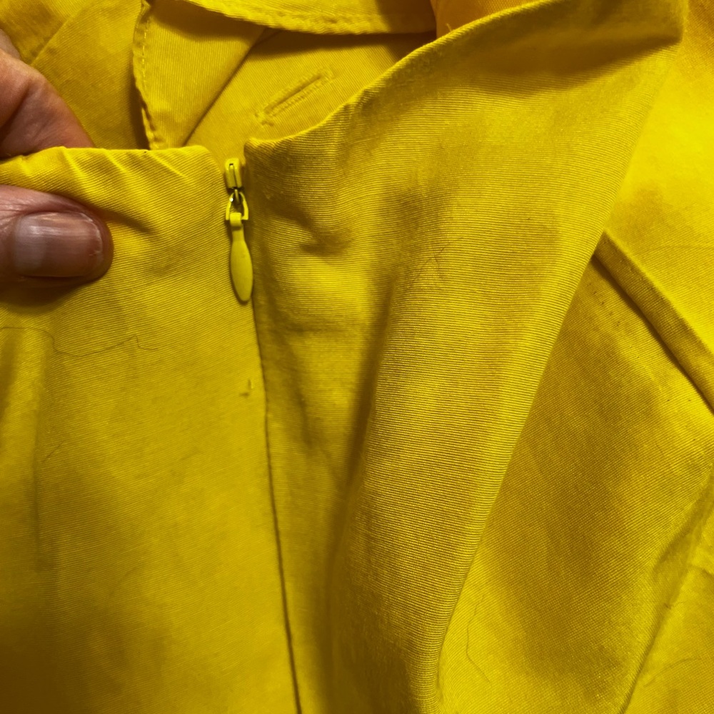 Shoshanna yellow sleeveless dress 12
Ruffle Mini Pockets Cotton Silk - Picture 12 of 16